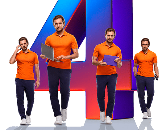 Великолепная четверка Ростелеком в&nbsp;деревня Андреевское (Калужская область)